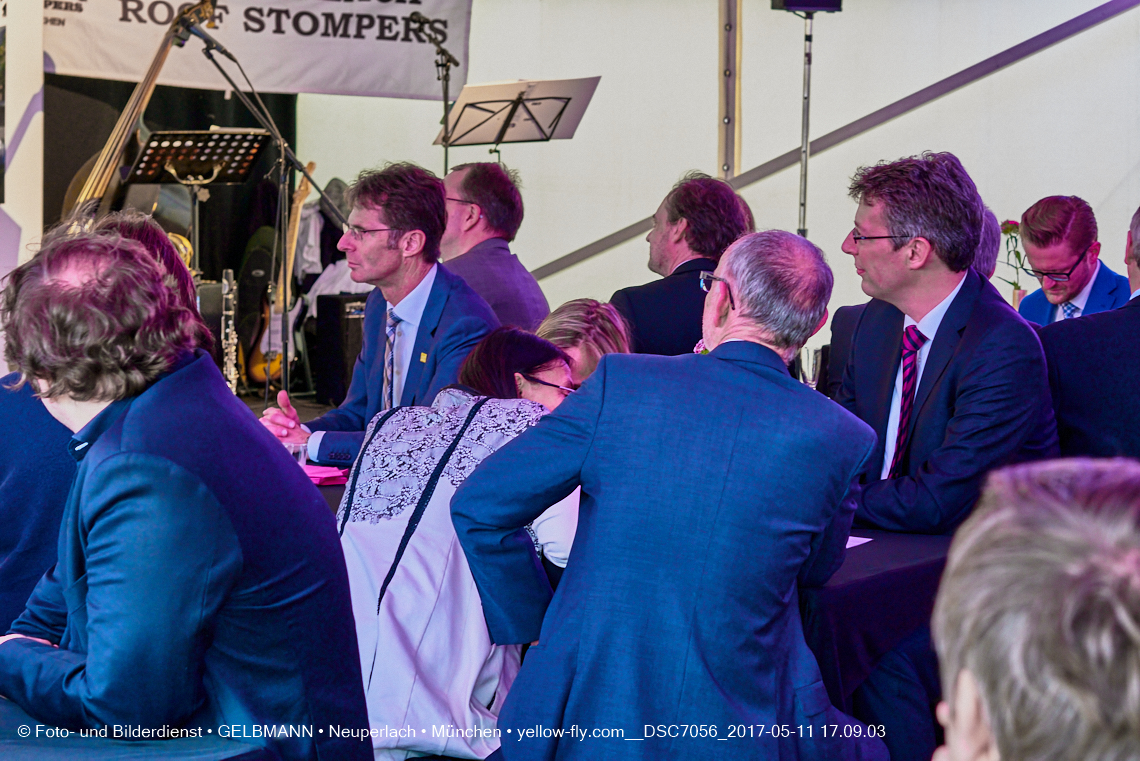 11. Mai 2017 - Grundsteinlegung für die LOGE und dem Kulturquadrat in Neuperlach